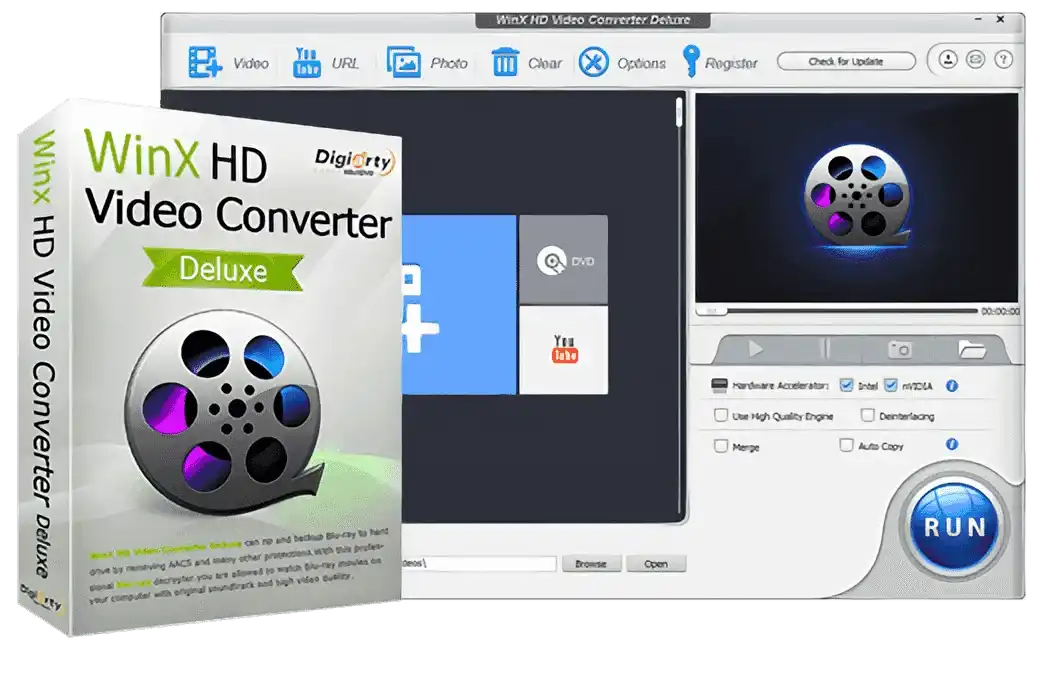 WinX HD Video Converter Deluxe Windows