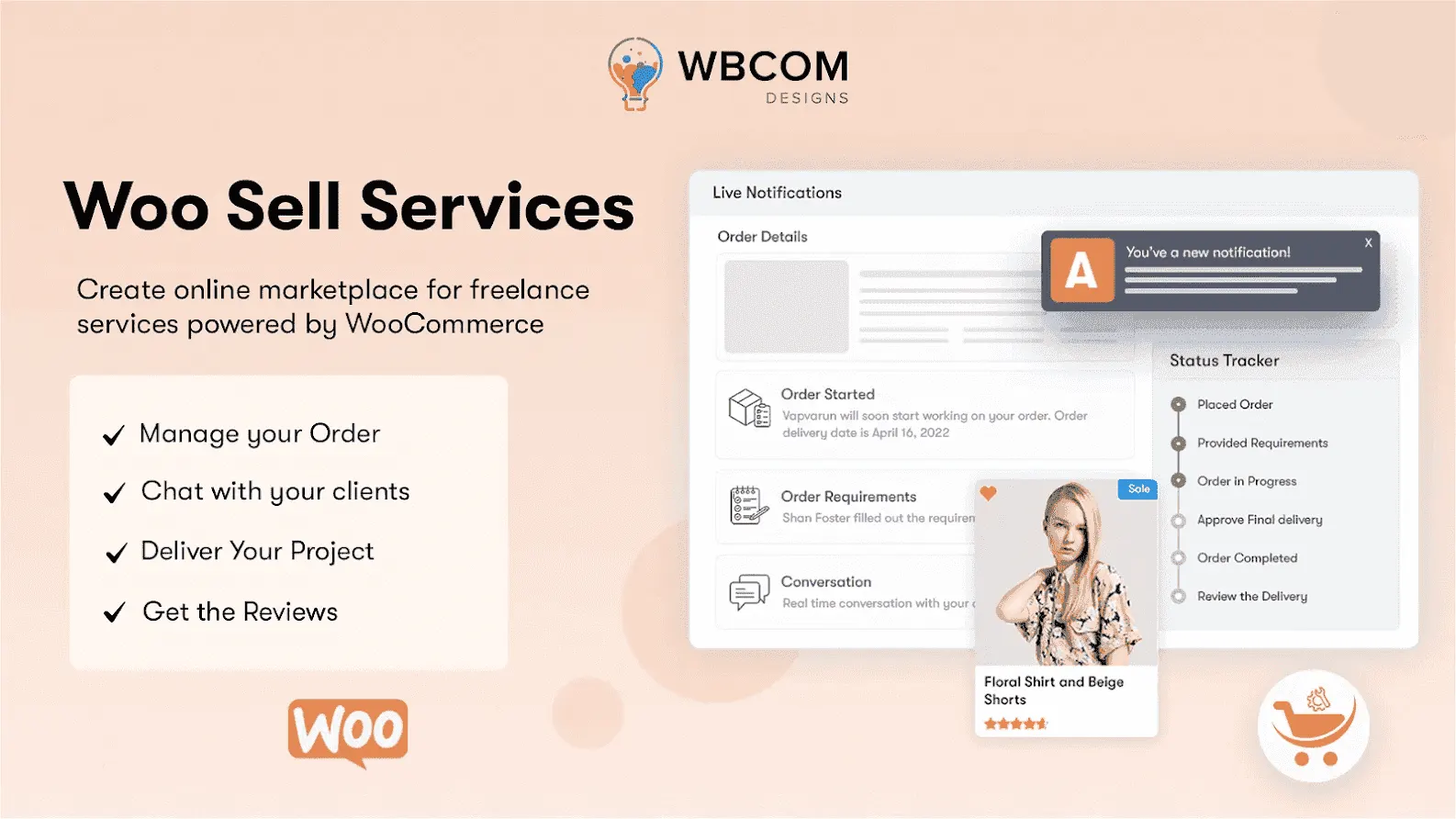 Woo Sell Services – WooCommerce Add-On Plugin – WBCOM Designs