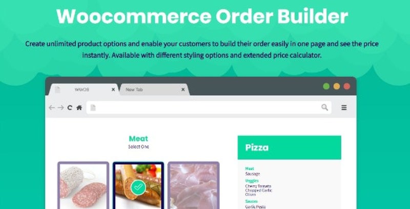 WooCommerce Order Builder | Combo Products & Extra Options WordPress