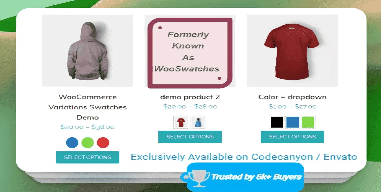 WooSwatches – WooCommerce Color or Image Variation Swatches Wp