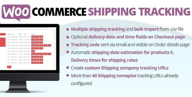 Woocommerce Shipping Tracking WordPress