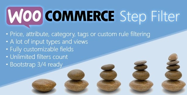 Woocommerce Step Filter WordPress Plugin