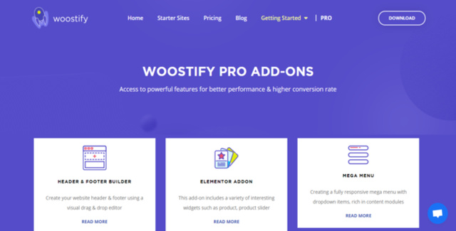 Woostify – Fast, lightweight, + Pro Addon Premium WordPress