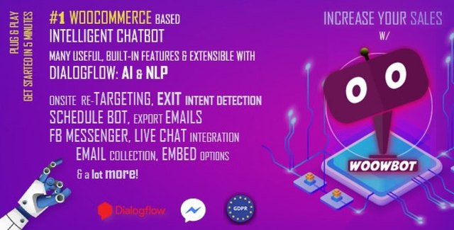 WoowBot Pro MAX – Chat Bot for WooCommerce WordPress