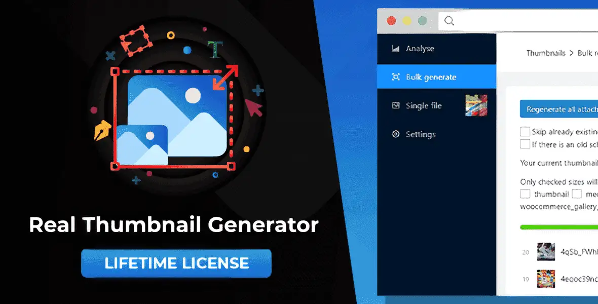 WordPress Real Thumbnail Generator – Efficiently force regenerate