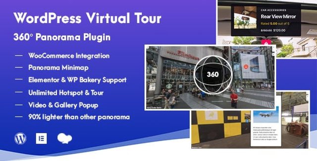 WordPress Virtual Tour 360 Panorama Plugin