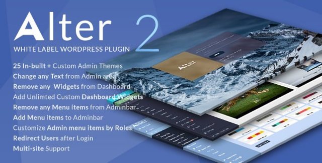 WpAlter – White Label WordPress Plugin