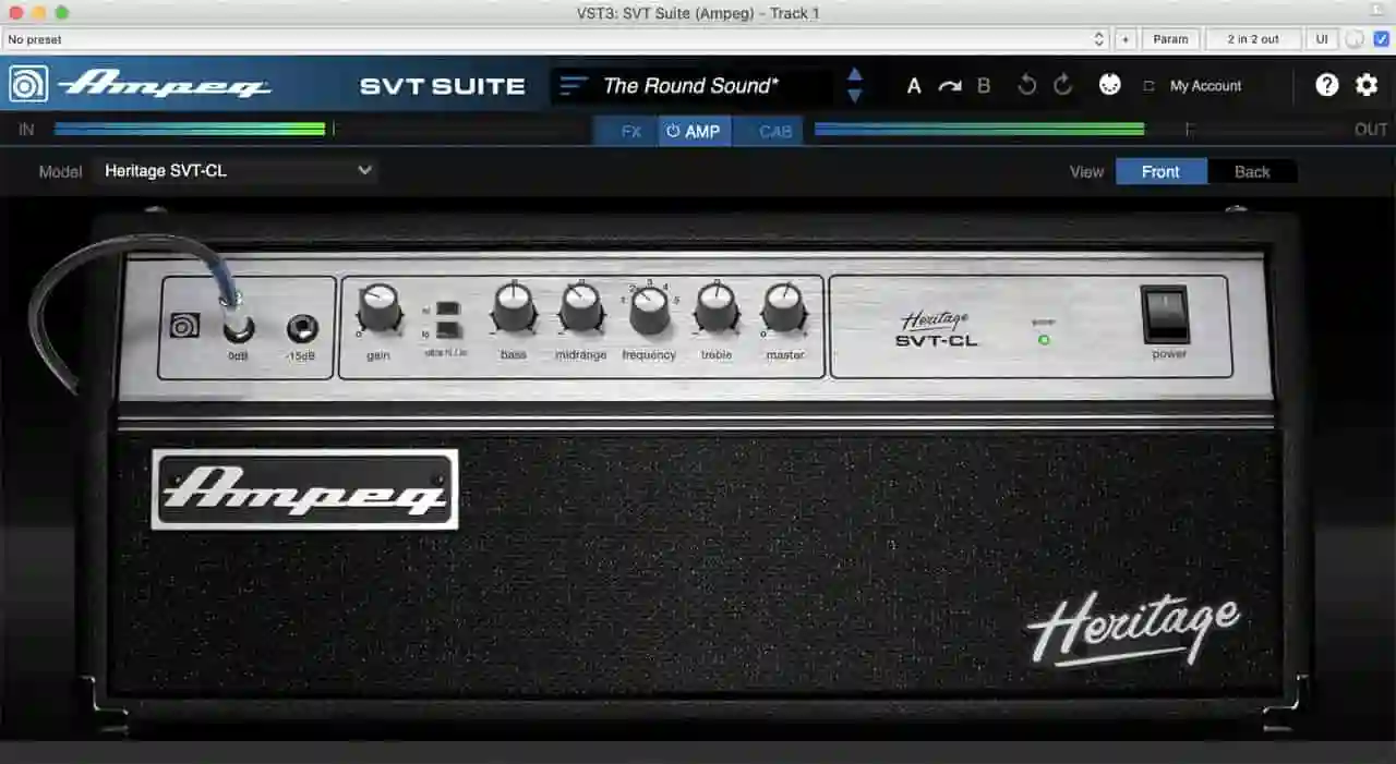 Yamaha Guitar Group – Ampeg SVT Suite