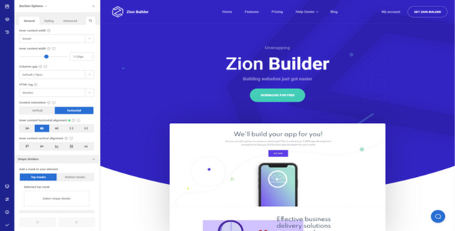 Zion Builder Pro – The Fastest WordPress Page Builder