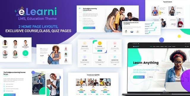 eLearni – Online Learning & Education LMS WordPress