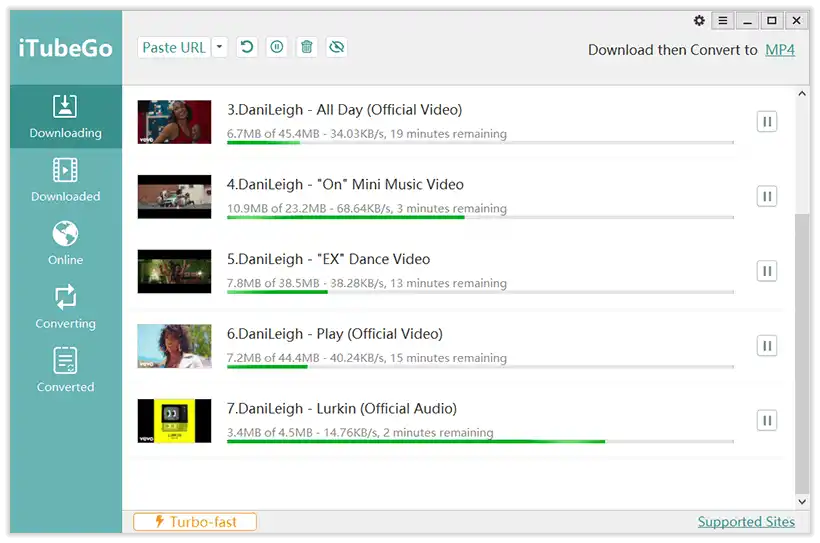 iTubeGo YouTube Downloader