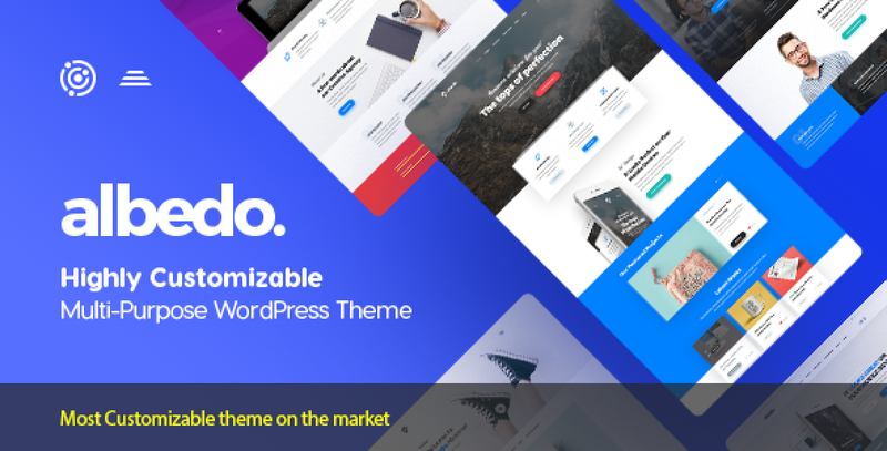 Albedo – Highly Customizable Multi-Purpose Theme WordPress