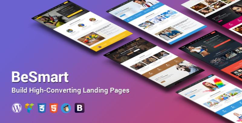 BeSmart – High-Converting Landing Page Theme WordPress