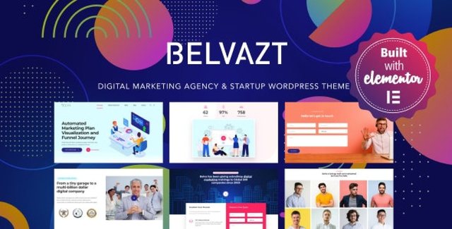 Belvazt – Digital Marketing Agency WordPress Theme