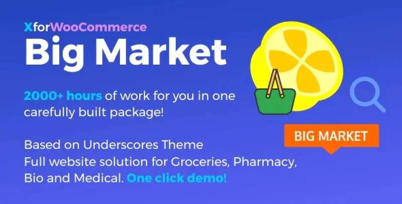 Big Market for WooCommerce and WordPress