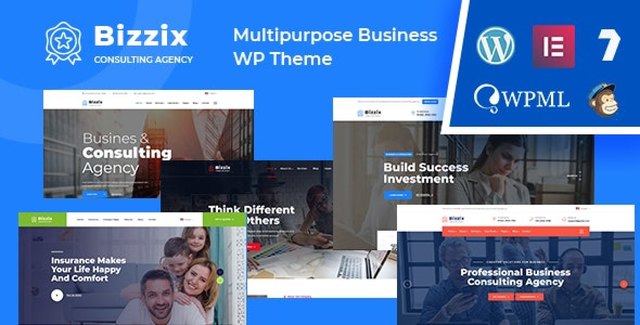 Bizzix – Multipurpose Business Elementor WordPress Theme