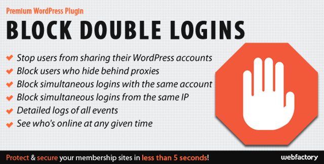 Block Double Logins – Protect Your Membership Site Wp