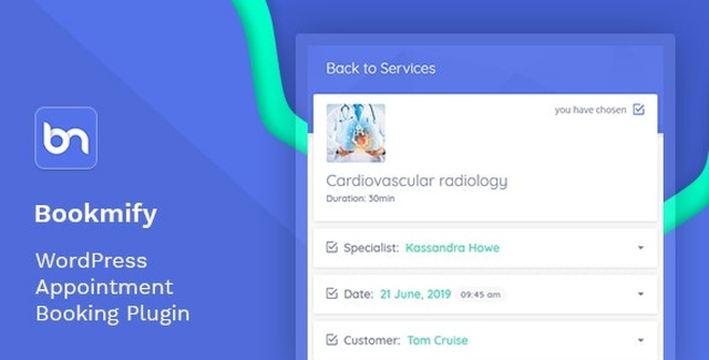 Bookmify – Appointment Booking WordPress Plugin