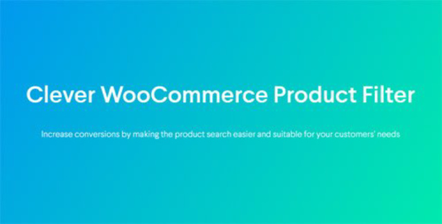 Clever WooCommerce Product Filter WordPress