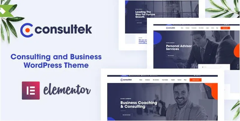 Consultek – Consulting Business WordPress Theme