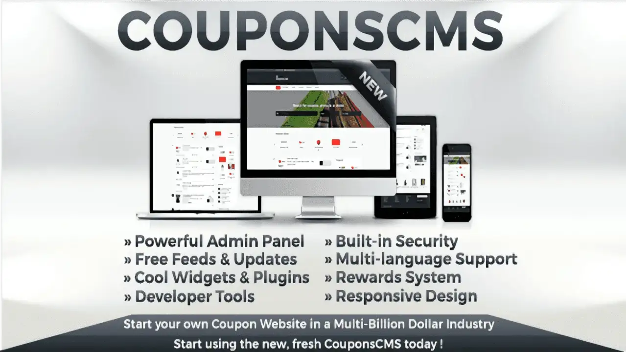 Coupons CMS PHP Script 7