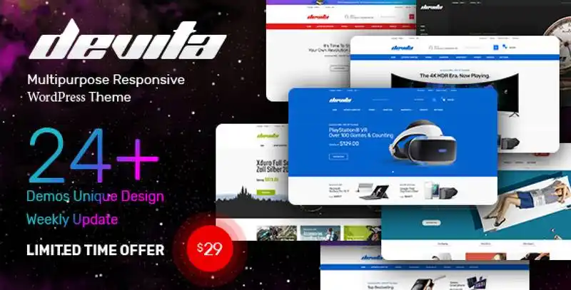 Devita – Multipurpose Theme for WooCommerce WordPress
