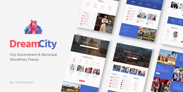 Dream City – City Portal & Government Municipal Theme WordPress