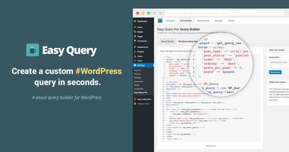 Easy Query Pro – Visual Query Builder Plugin For WordPress