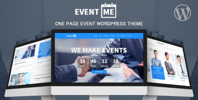 EventMe – Event Landing WordPress Theme