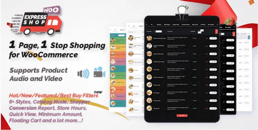 Express Shop for WooCommerce with Audio & Video WordPress