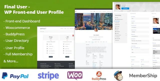 Final User WP Front end User Profiles