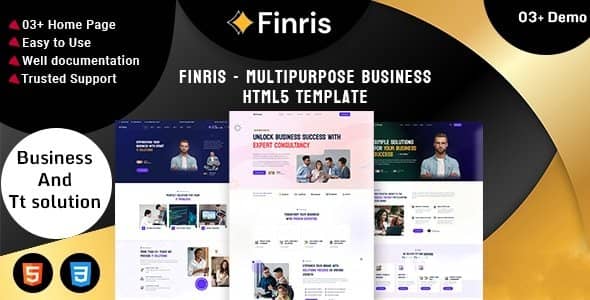 Finris – Multipurpose Business HTML5 Template