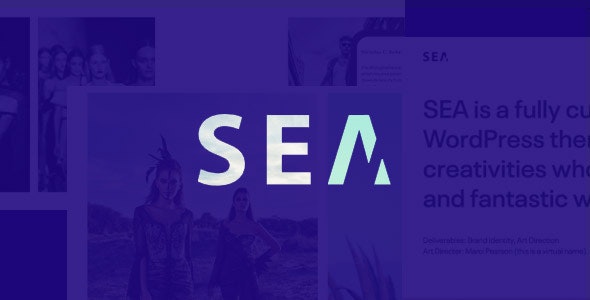 Gallery SEA – Responsive Creative Multipurpose WordPress theme by SeaTheme