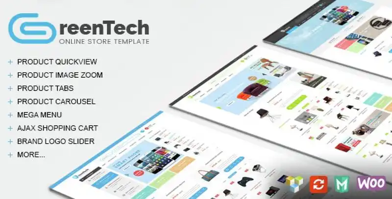 GreenTech – Shopping Responsive WooCommerce Theme WordPress