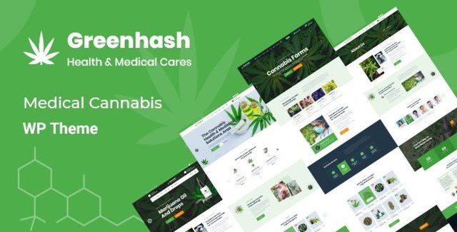 Greenhash – Medical WordPress Theme