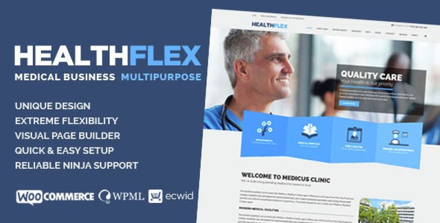 HEALTHFLEX – Medical Health WordPress Theme