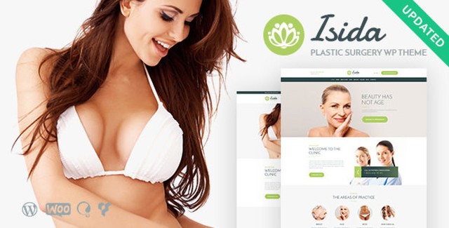 Isida – Plastic Surgery Clinic Medical Theme WordPress