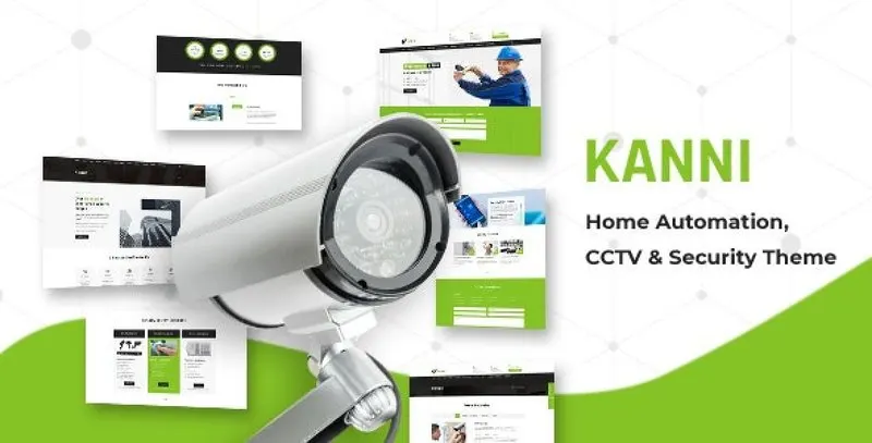 Kanni – Home Automation, CCTV Security WordPress Theme