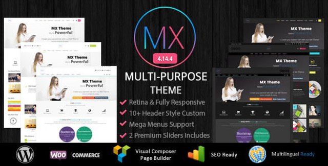 MX – Responsive Multi-Purpose WordPress Theme