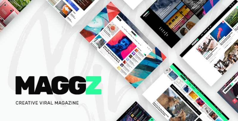 Maggz – A Creative Viral Magazine and Blog Theme WordPress