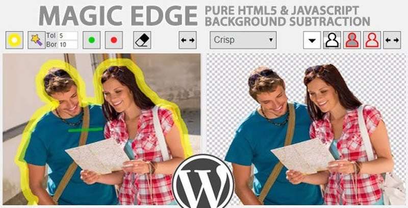 Magic Edge – Image Background Remover for WordPress