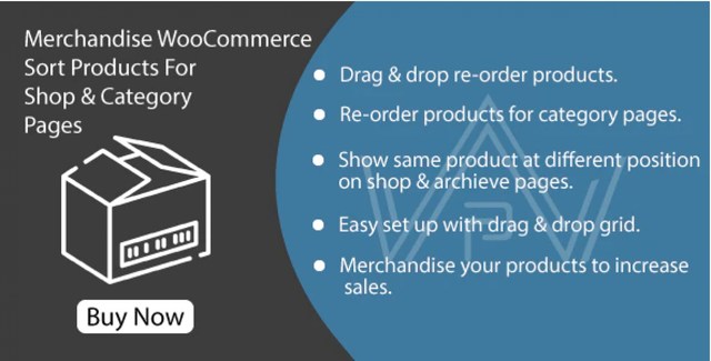 Merchandise WooCommerce – Sort Products For Shop & Category Pages Wp
