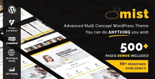 Mist – Advanced Multi-Concept Theme WordPress