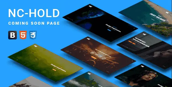 NC-Hold Coming-Soon Page Template HTML