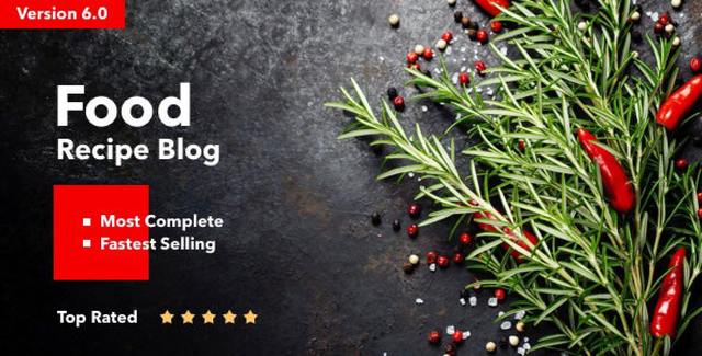 Neptune – Theme for Food Recipe Bloggers & Chefs Wp