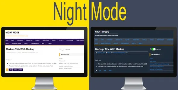 Night Mode for WordPress Plugin