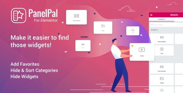 PanelPal for Elementor – Manage Widgets and Categories Wp