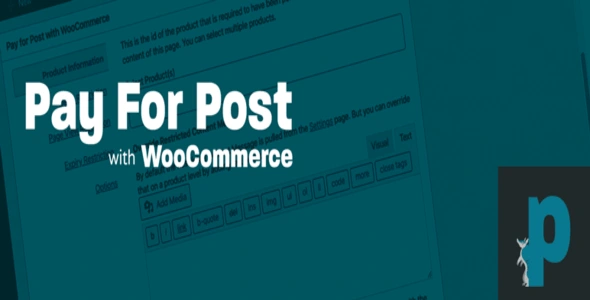 Pay For Post with WooCommerce Premium WordPress