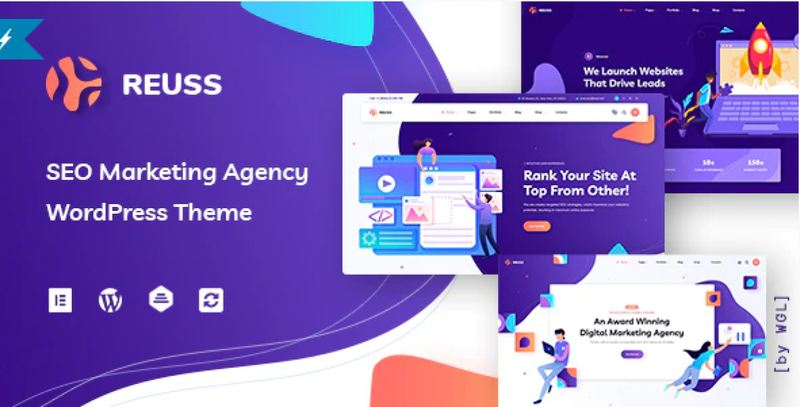 Reuss – SEO Marketing Agency WordPress Theme