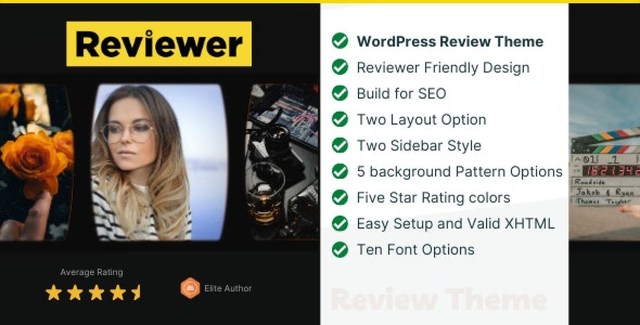 Reviewer – WP Theme for Entertainment Reviews